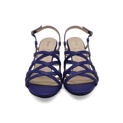 Women Sandals SC-69 Blue Nappa